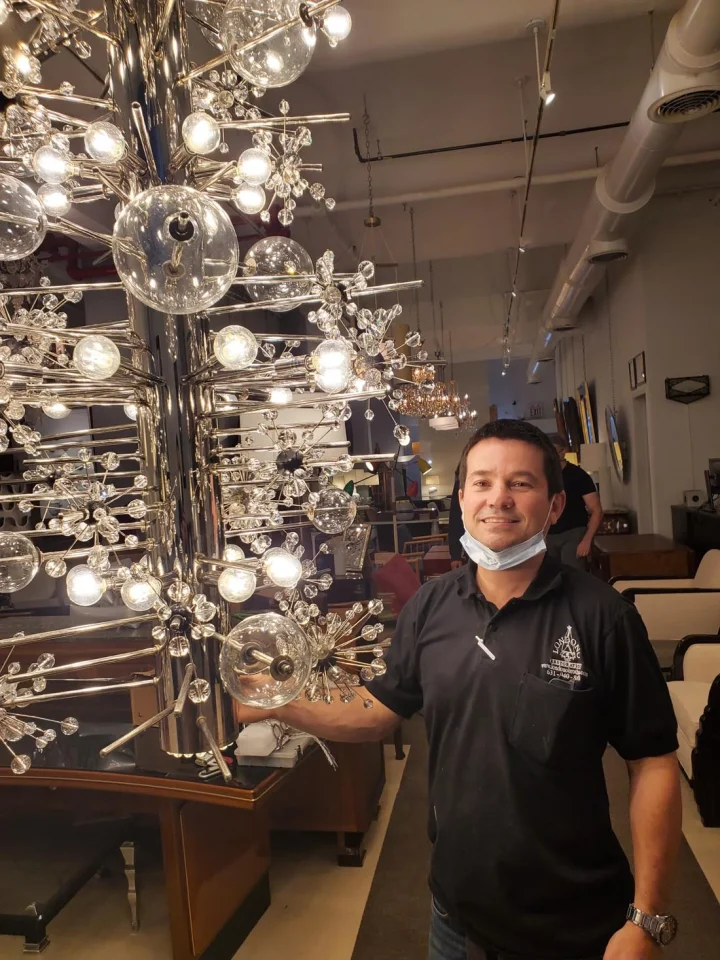 completed installation with the londono brothers