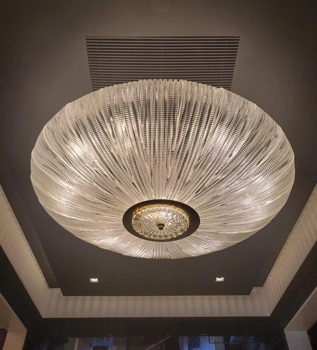 moving of light fixture chandelier