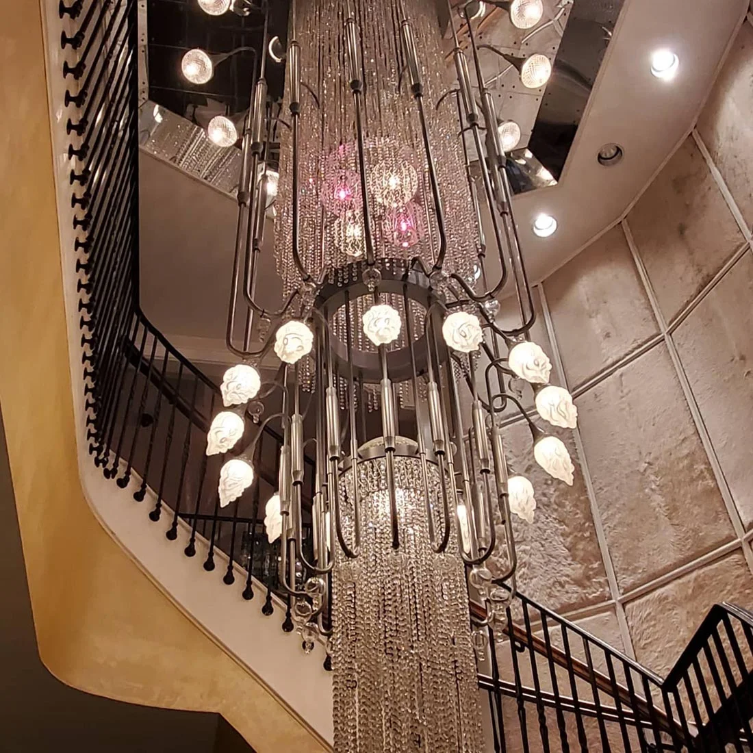 Beautiful large hanging ceiling fixture