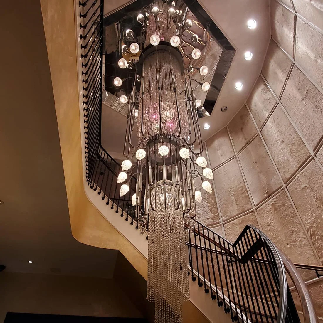 Beautiful large hanging ceiling fixture