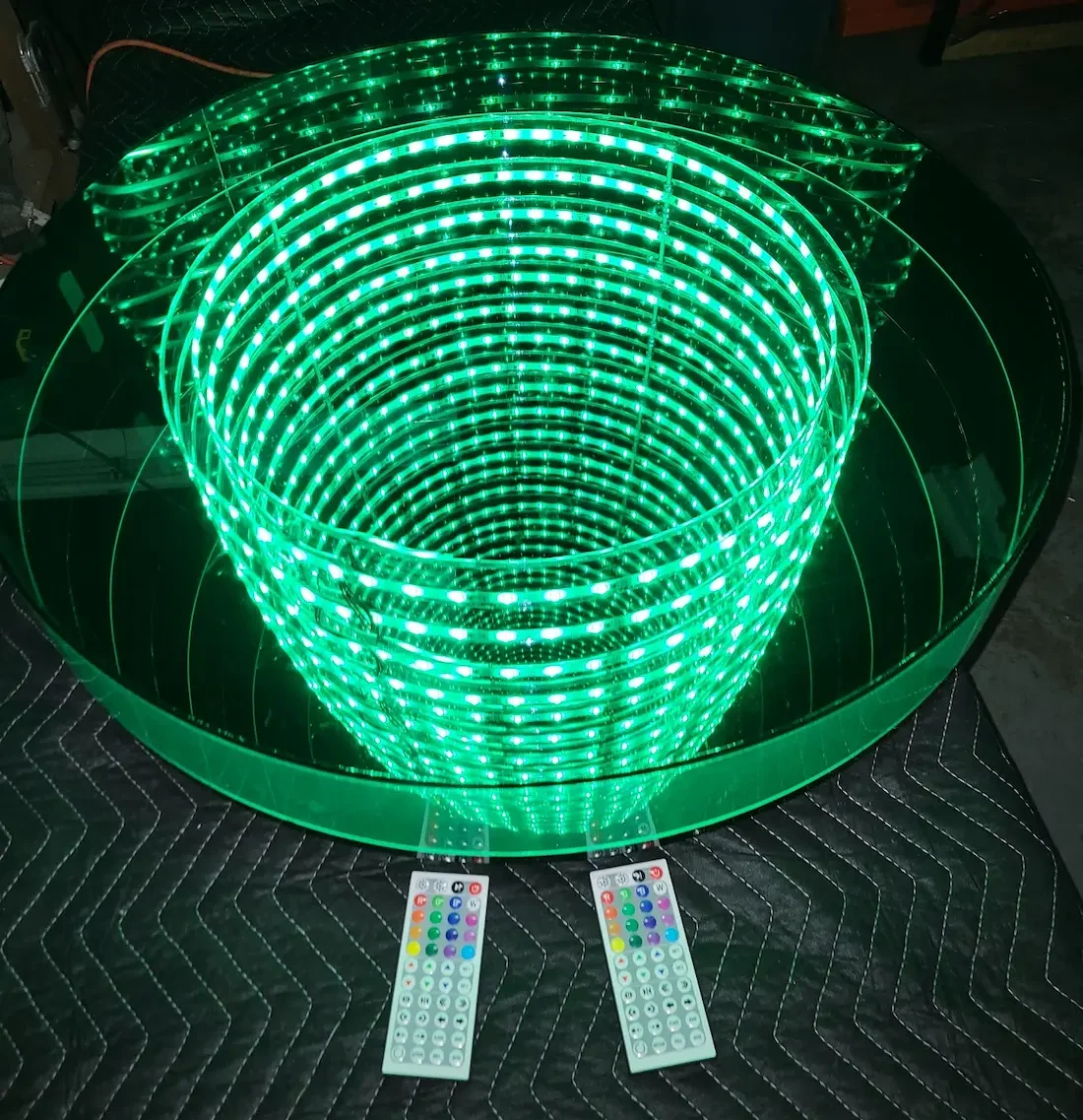 green LED lighting