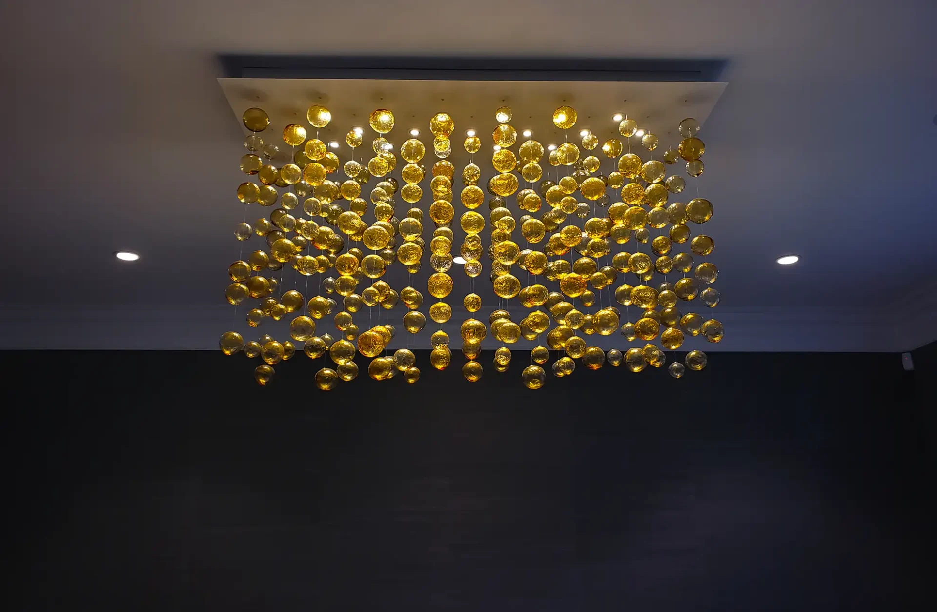 light fixture bead strands