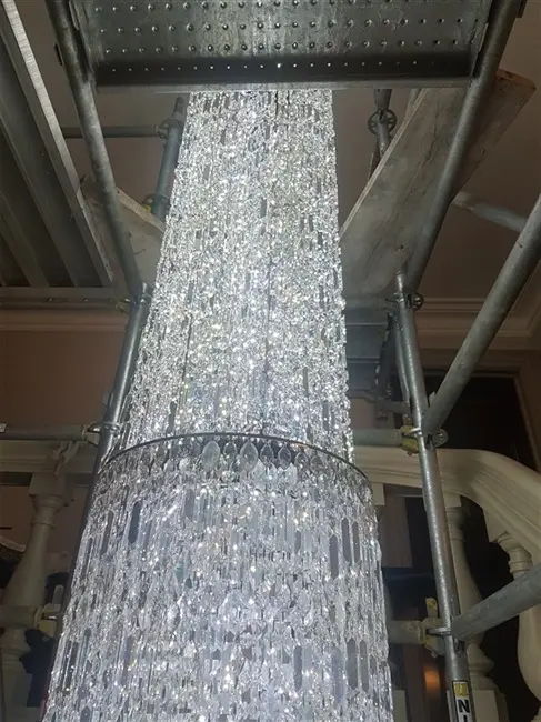 chandelier glass