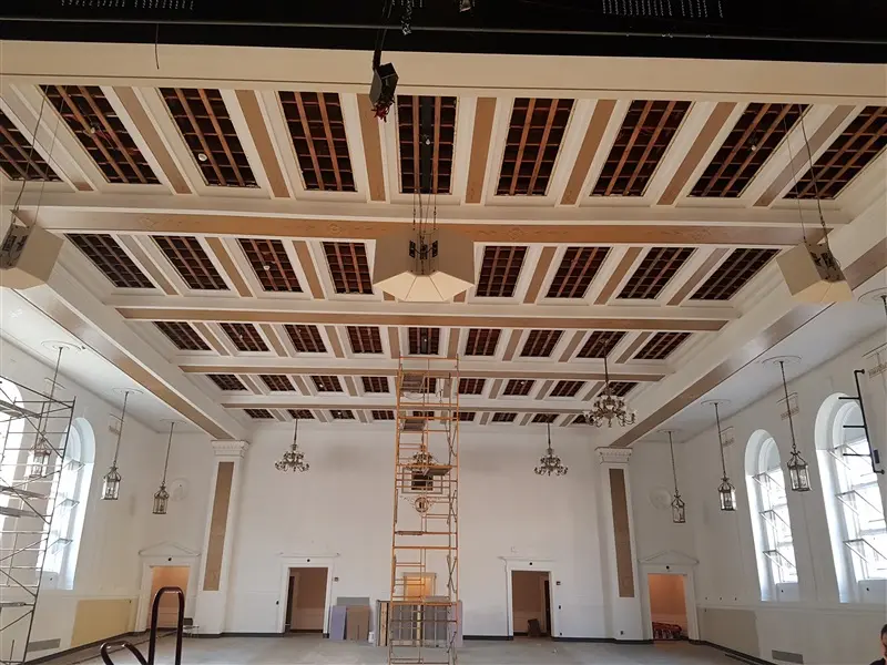 chandelier restoration job